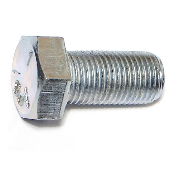 Midwest Fastener Grade 5, 1/2"-20 Hex Head Cap Screw, Zinc Plated Steel, 1 in L, 50 PK 00536 - main
